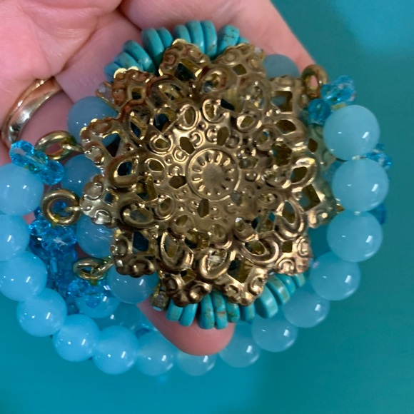 Anthropology 🪴 real gemstone bracelet - Picture 7 of 7